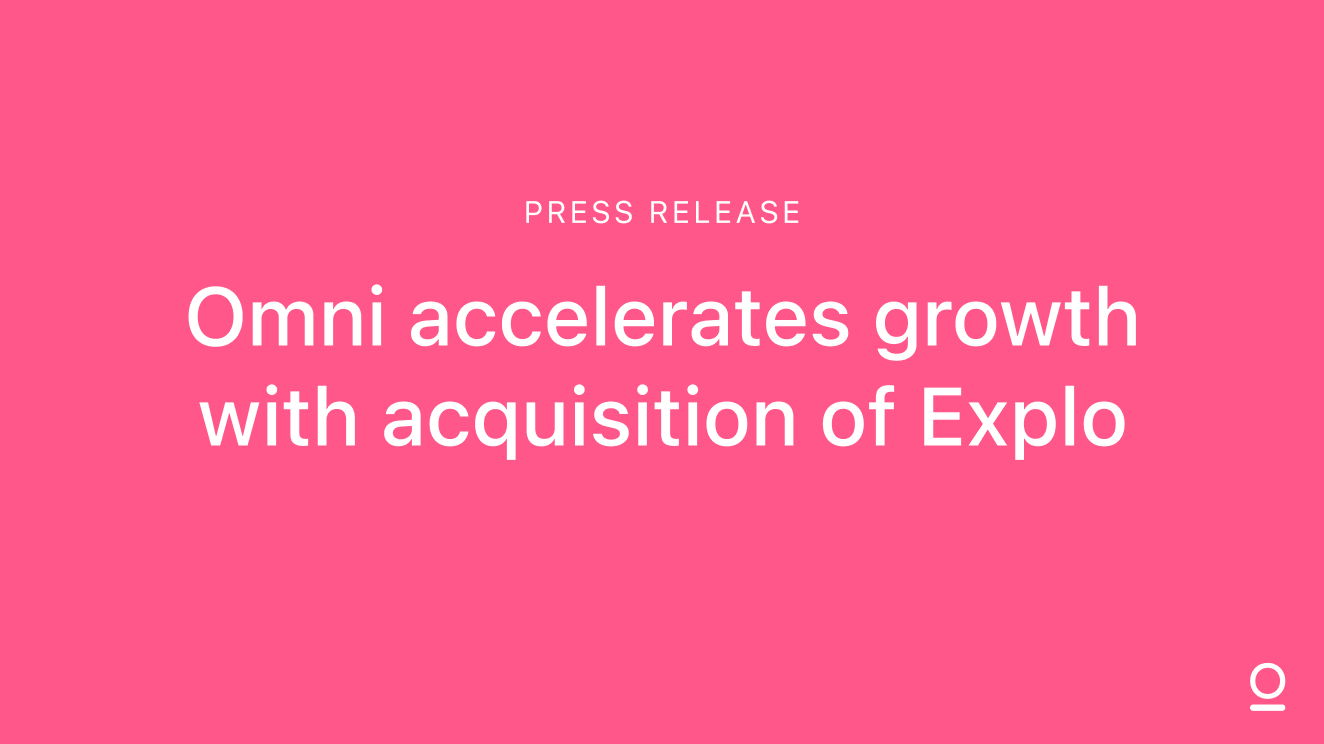 omni explo acquisition press release hero image