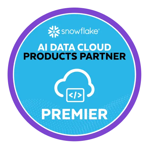 Snowflake Premier Technology Partner badge